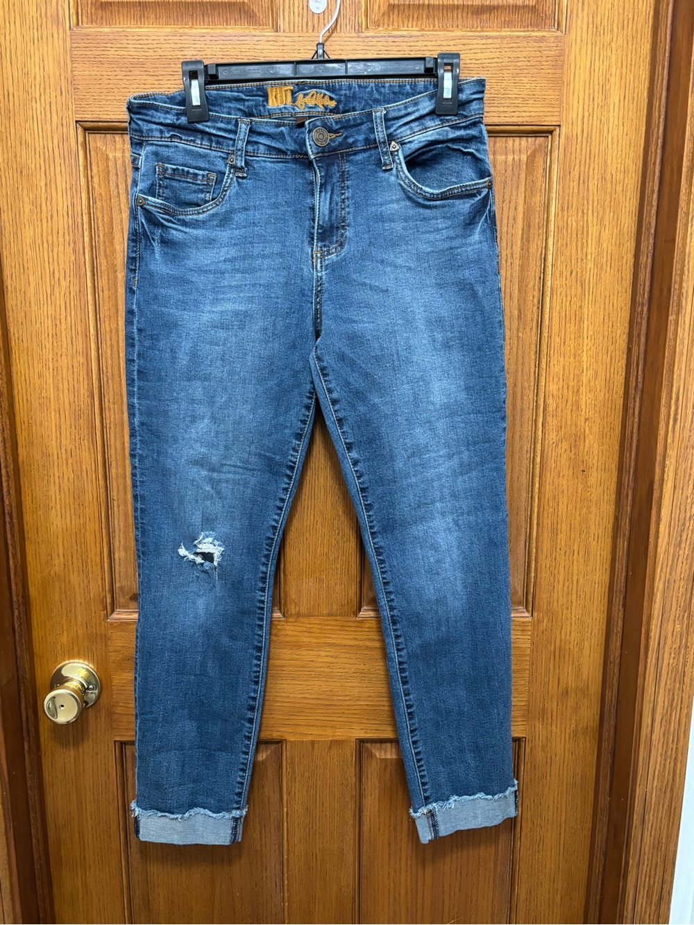 KUT from the Kloth Catherine Boyfriend Jeans Sz 8